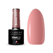 Claresa - Semi-permanent nail polish Soak off - 302: Brown