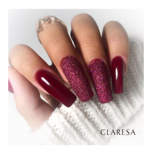 Claresa - Semi-permanent nail polish Soak off - 308: Brown