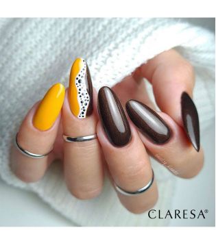 Claresa - Semi-permanent nail polish Soak off - 317: Brown