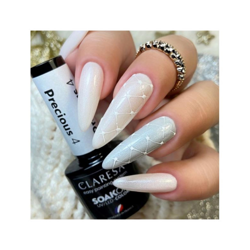 Claresa - Semi-permanent nail polish Soak off - 4: Precious