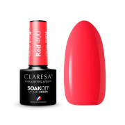 Claresa - Semi-permanent nail polish Soak off - 400: Red