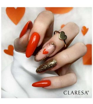 Claresa - Semi-permanent nail polish Soak off - 403: Red