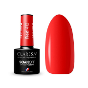 Claresa - Semi-permanent nail polish Soak off - 412: Red