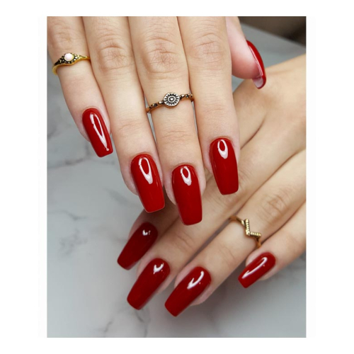 Claresa - Semi-permanent nail polish Soak off - 420: Red