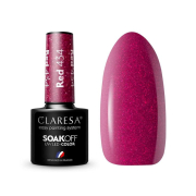 Claresa - Semi-permanent nail polish Soak off - 434: Red
