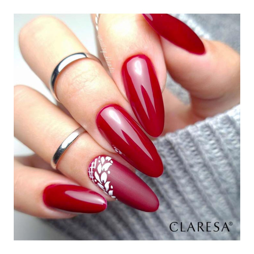 Claresa - Semi-permanent nail polish Soak off - 435: Red