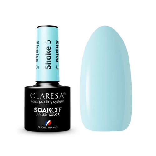 Claresa - Semi-permanent nail polish Soak off - 5: Shake