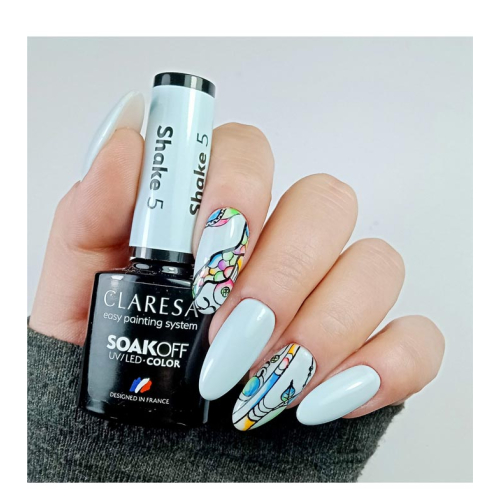 Claresa - Semi-permanent nail polish Soak off - 5: Shake