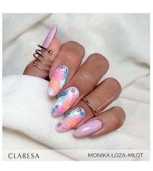 Claresa - Semi-permanent nail polish Soak off - 504: Pink