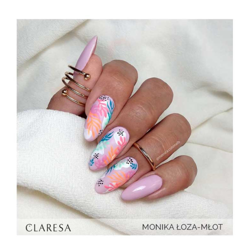 Claresa - Semi-permanent nail polish Soak off - 504: Pink