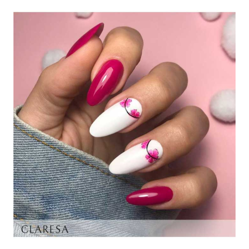 Claresa - Semi-permanent nail polish Soak off - 524: Pink