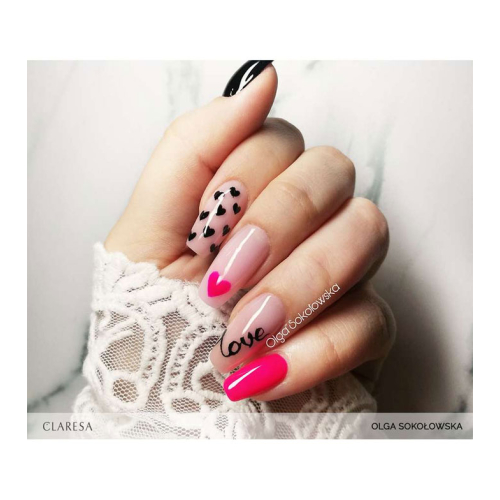 Claresa - Semi-permanent nail polish Soak off - 531: Pink