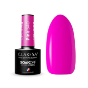 Claresa - Semi-permanent nail polish Soak off - 540: Pink