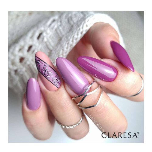 Claresa - Semi-permanent nail polish Soak off - 543: Pink