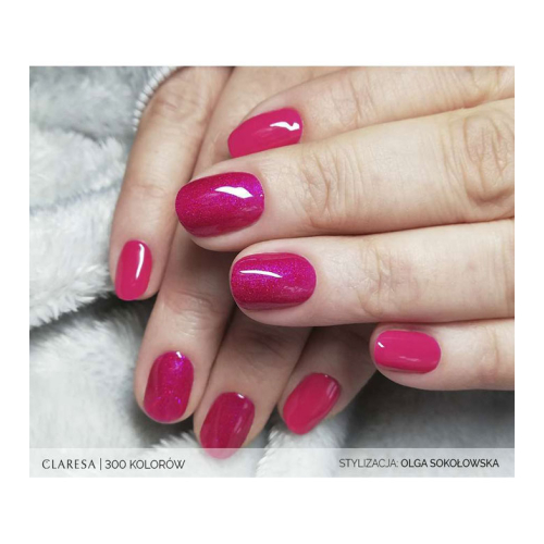 Claresa - Semi-permanent nail polish Soak off - 551: Pink