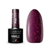 Claresa - Semi-permanent nail polish Soak off - 554: Pink
