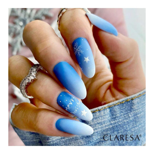 Claresa - Semi-permanent nail polish Soak off - 707: Blue