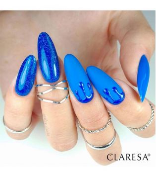 Claresa - Semi-permanent nail polish Soak off - 709: Blue