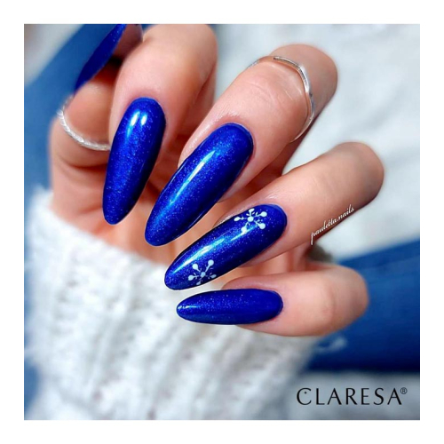 Claresa - Semi-permanent nail polish Soak off - 714: Blue