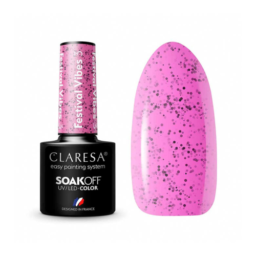 Claresa - Festival Vibes Soak off semi-permanent nail polish - 3