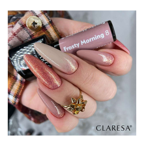Claresa - Semi-permanent nail polish Soak off - 08: Frosty Morning