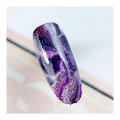 Claresa - Semi-permanent nail polish Soak off - Galaxy Purple