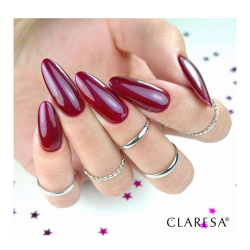 Claresa - Semi-permanent nail polish Soak off - Galaxy Red