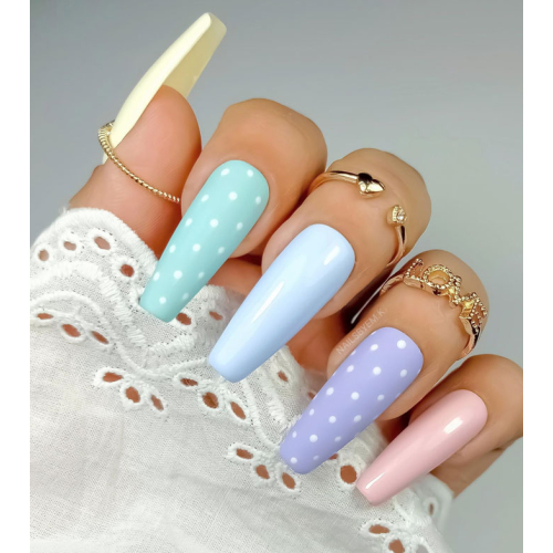 Claresa - Semi-permanent nail polish Soak off Marshmallow - 01