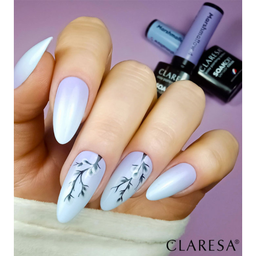 Claresa - Semi-permanent nail polish Soak off Marshmallow - 04