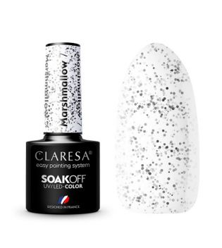Claresa - Semi-permanent nail polish Soak off Marshmallow - 07
