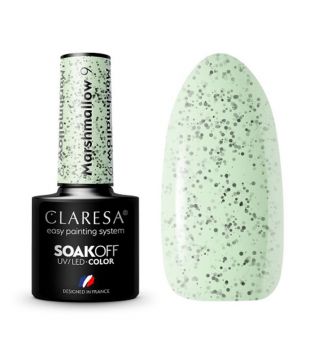 Claresa - Semi-permanent nail polish Soak off Marshmallow - 09