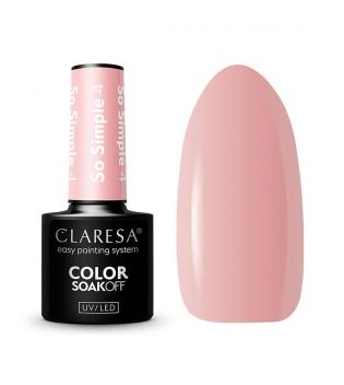 Claresa - Semi-permanent nail polish Soak off So Simple - 04