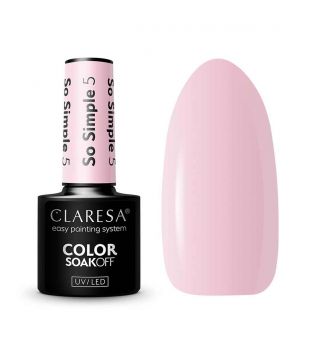 Claresa - Semi-permanent nail polish Soak off So Simple - 05