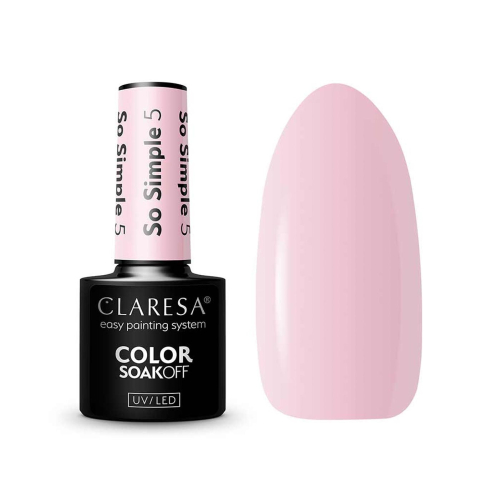 Claresa - Semi-permanent nail polish Soak off So Simple - 05