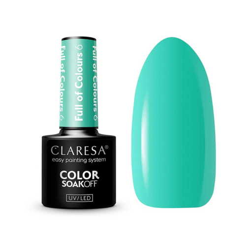 Claresa - *Full of Colours* - Semi-permanent nail polish Soak off - 06