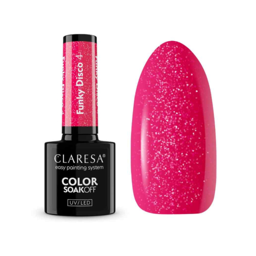 Claresa - *Funky Disco* - Semi-permanent nail polish - 04