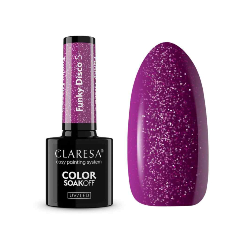 Claresa - *Funky Disco* - Semi-permanent nail polish - 05