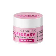 Claresa - Builder gel Soft & Easy - Baby pink - 45 g