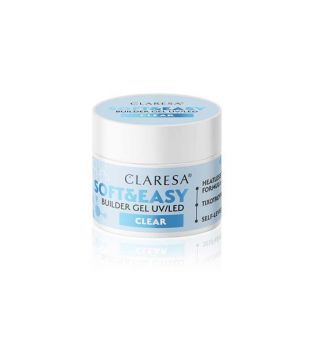Claresa - Builder gel Soft & Easy - Clear - 12 g
