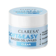 Claresa - Builder gel Soft & Easy - Clear - 90 g