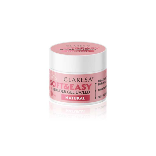 Claresa - Builder gel Soft & Easy - Natural - 12 g