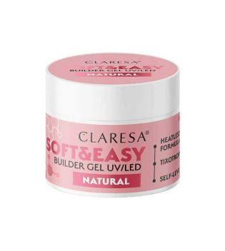 Claresa - Builder gel Soft & Easy - Natural - 45 g