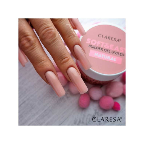 Claresa - Builder gel Soft & Easy - Natural - 45 g