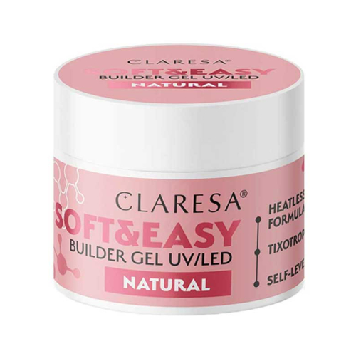 Claresa - Builder gel Soft & Easy - Natural - 90 g