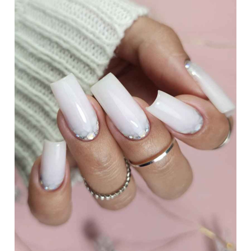 Claresa - Nail decoration gel Megastar - Silver Flicker