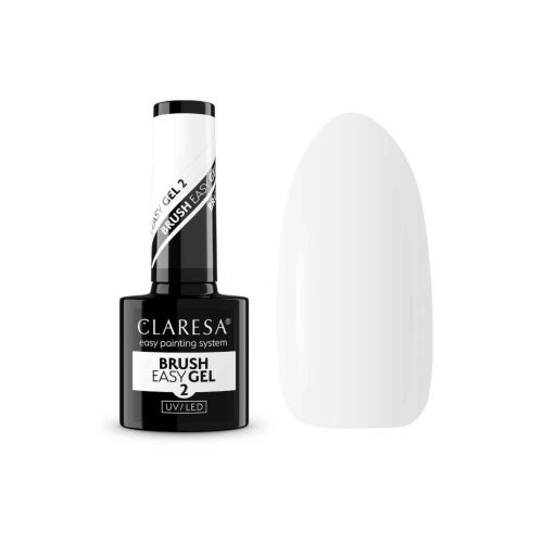 Claresa - Semi-permanent nail gel Brush Easy - 02