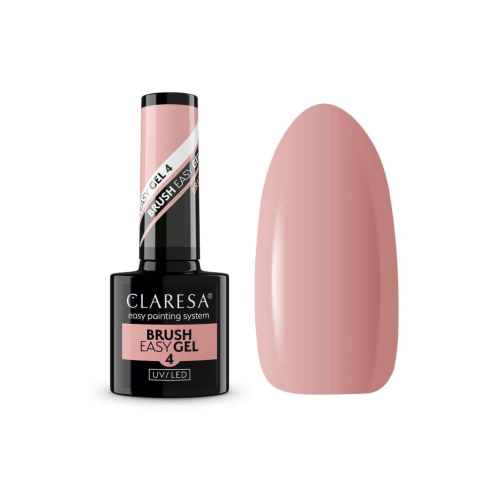 Claresa - Semi-permanent nail gel Brush Easy - 04