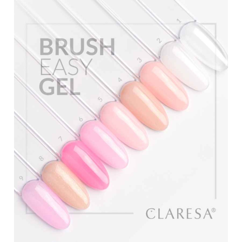 Claresa - Semi-permanent nail gel Brush Easy - 08