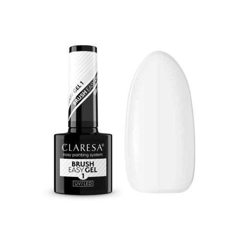 Claresa - Semi-permanent nail gel Brush Easy - 01
