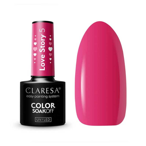 Claresa - *Love Story* - Semi-permanent nail polish Soak off - 05